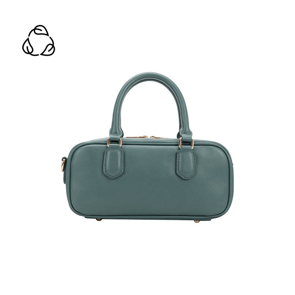 Eden Vegan Top Handle Bag - Teal