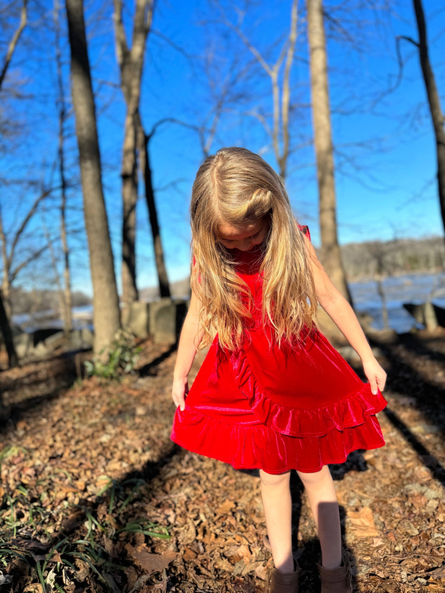 Hadley Dress - Red