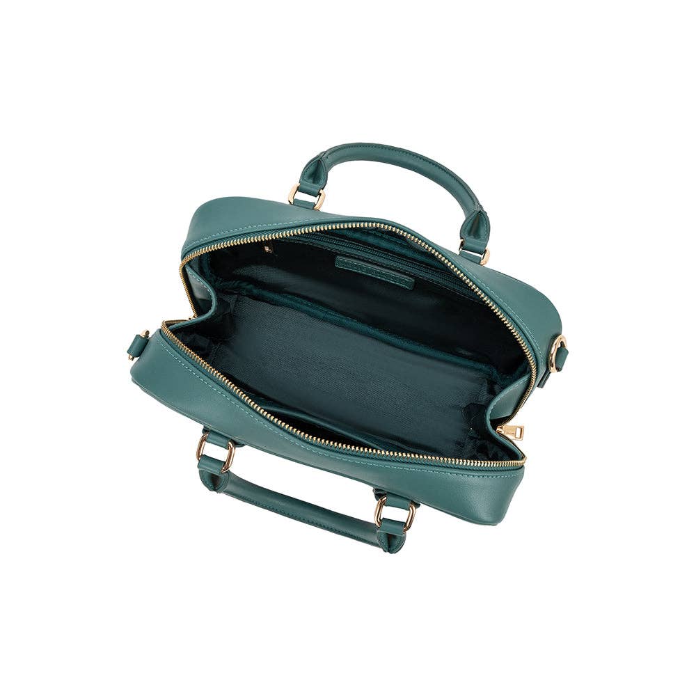 Eden Vegan Top Handle Bag - Teal