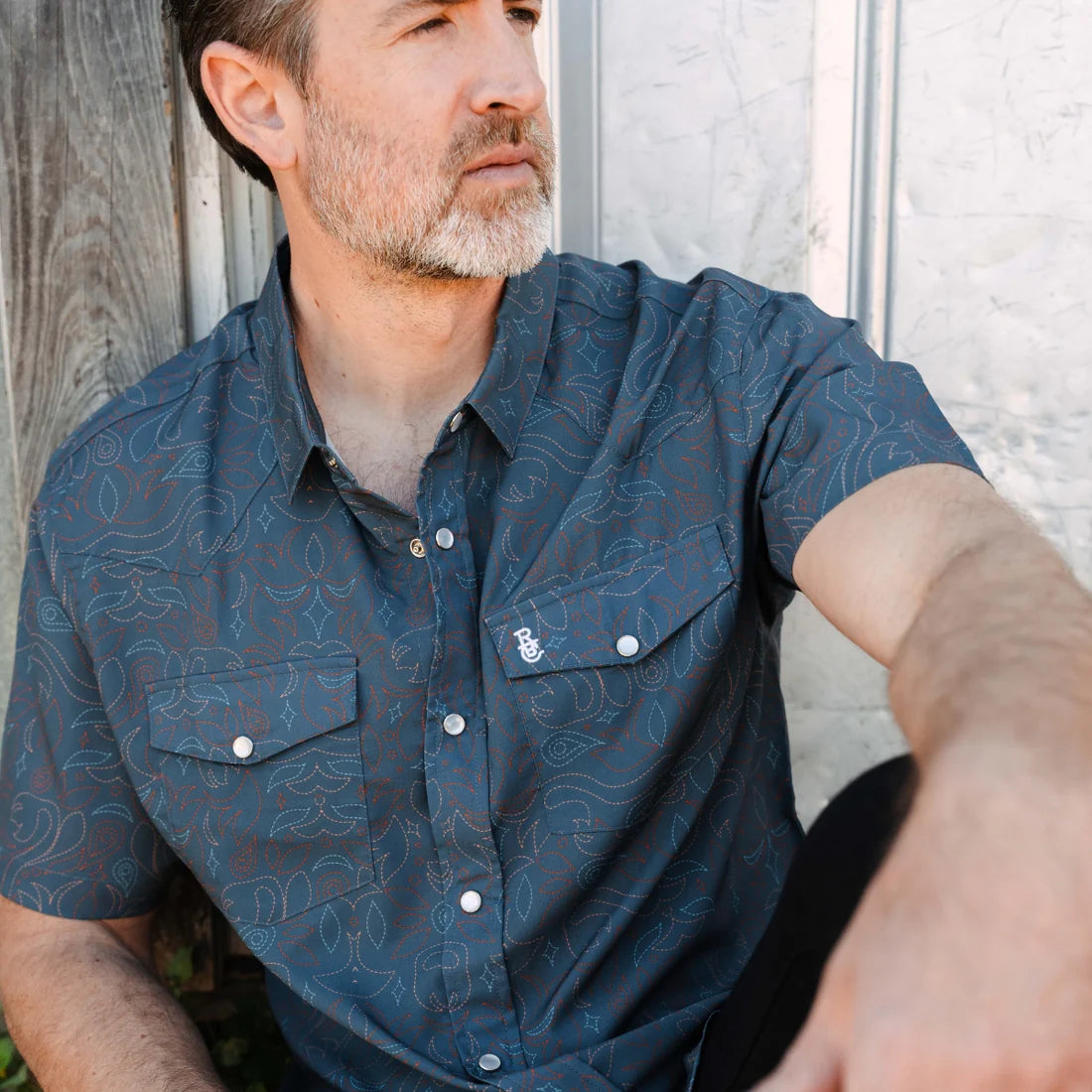 Cowboy Threads Pearl Snap