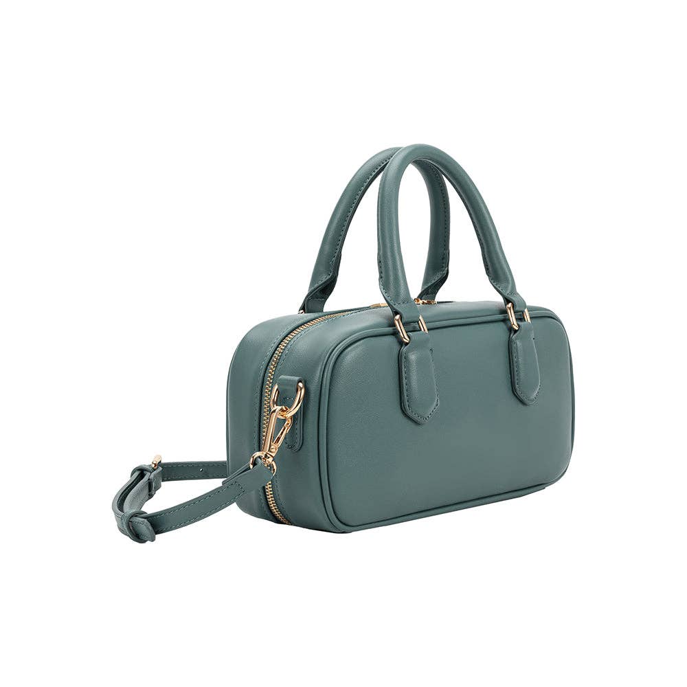 Eden Vegan Top Handle Bag - Teal