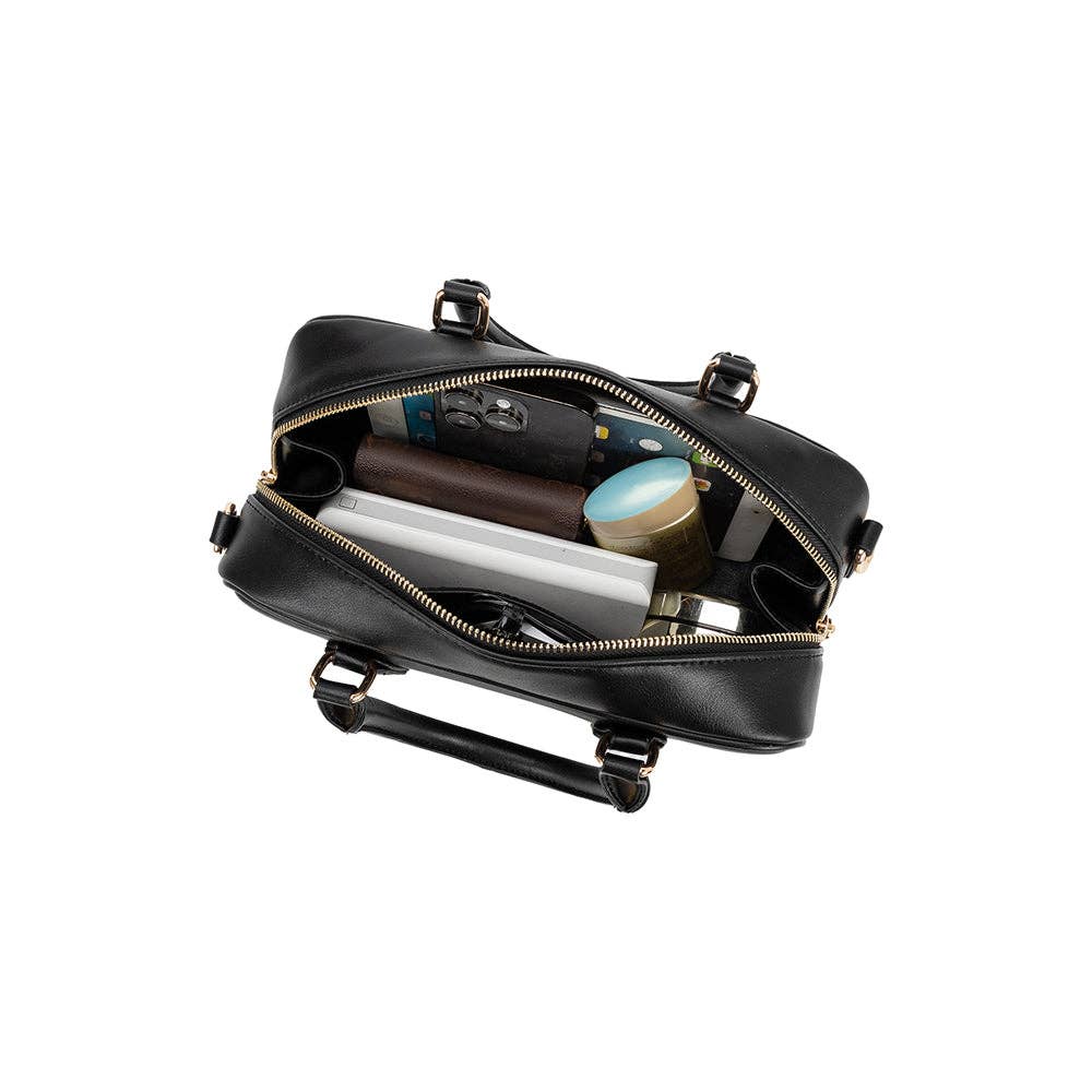 Eden Vegan Top Handle Bag - Teal