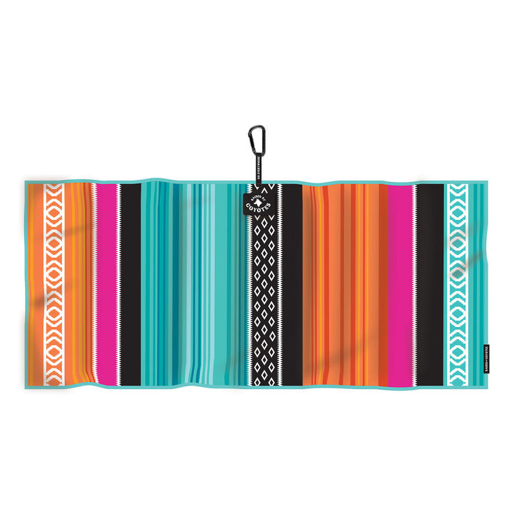 texmex printed golf towel