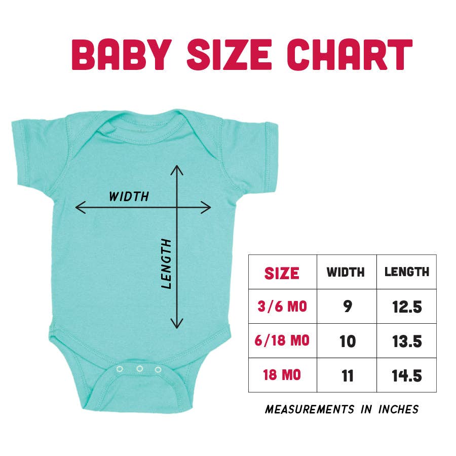 baby size chart