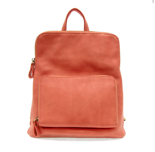 coral color backpack