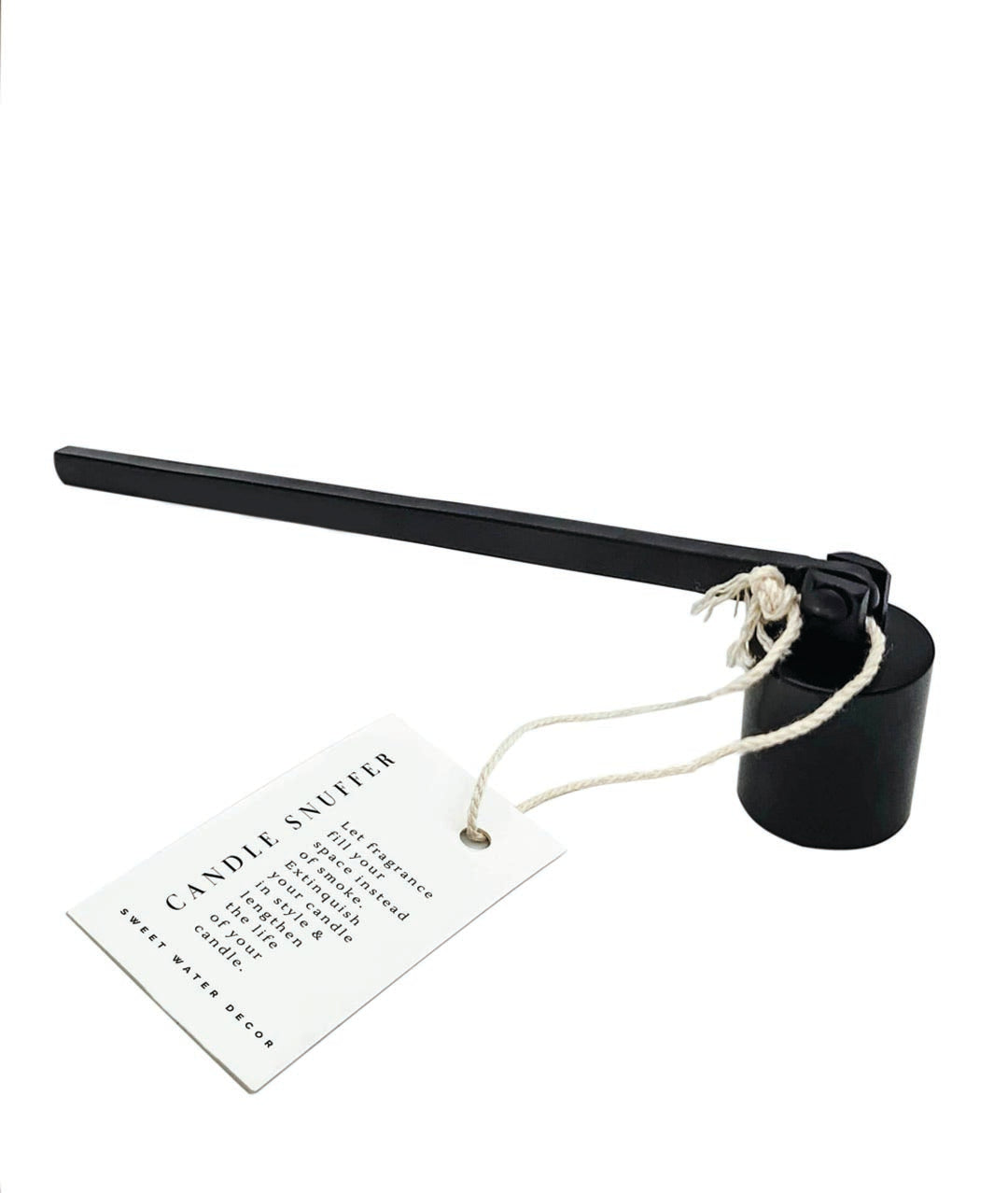 candle snuffer against a white backdrop