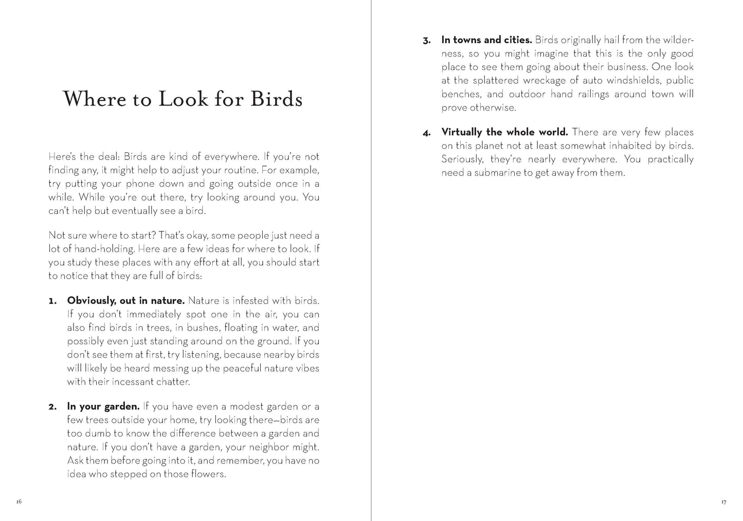 Dumb Birds Field Guide to the Worst Birds Ever Book
