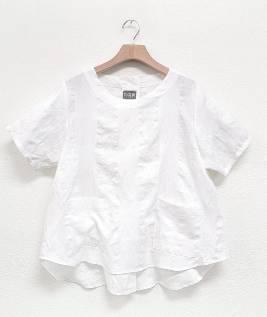 Niche - Silo Check - Sparrow Top - White