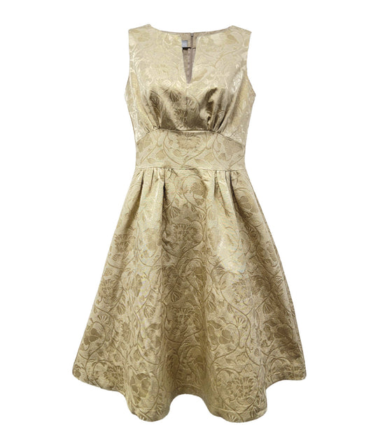 Martini Dress - Taupe Jaquard