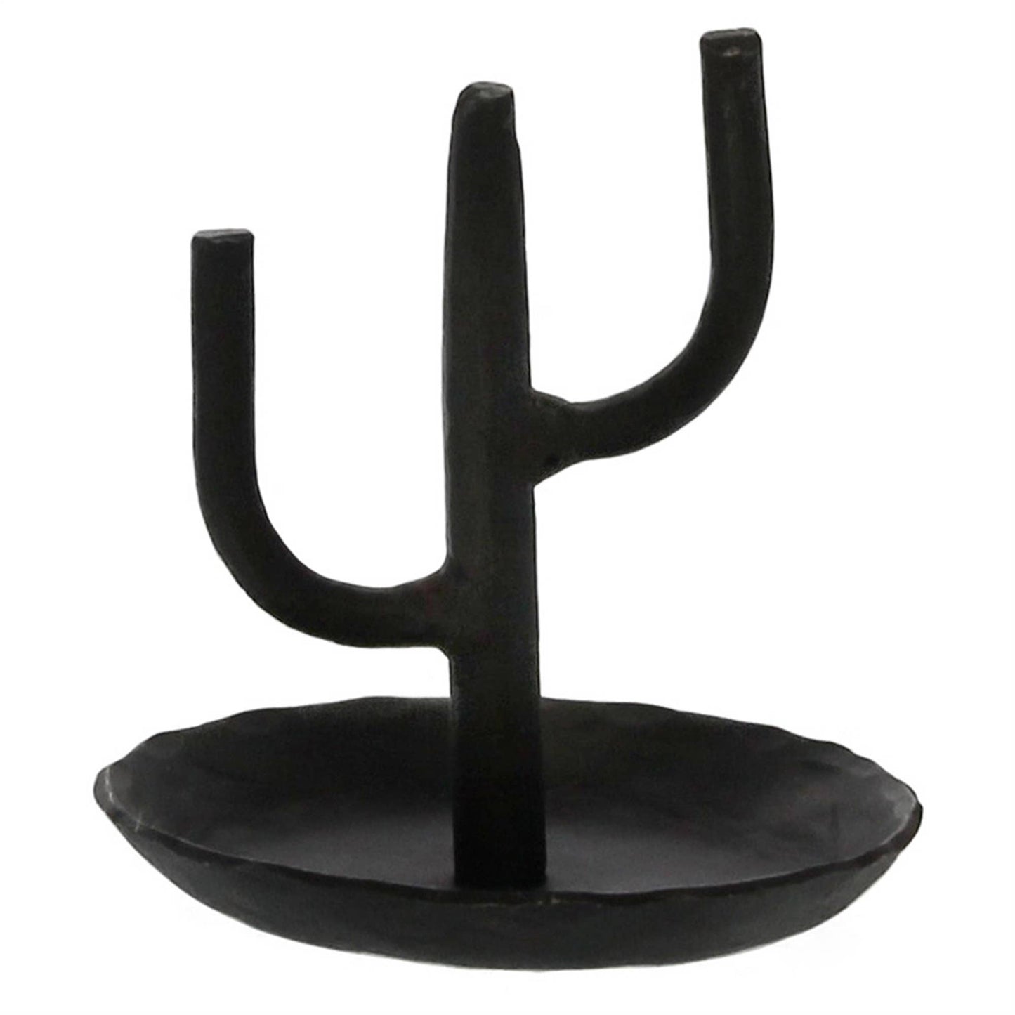 black iron cactus ring holder 