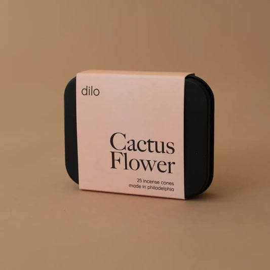 cactus flower scented incense cone packaging