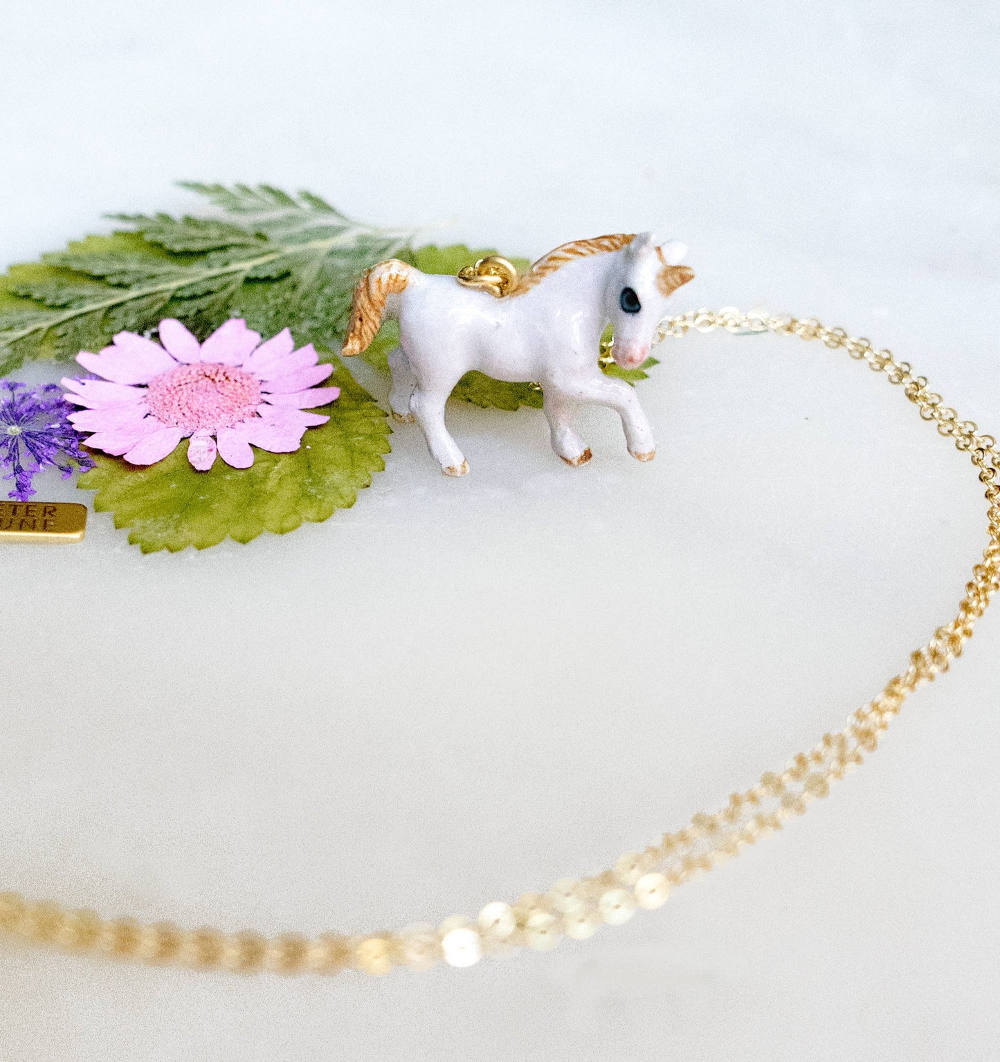 Tiny Unicorn Necklace