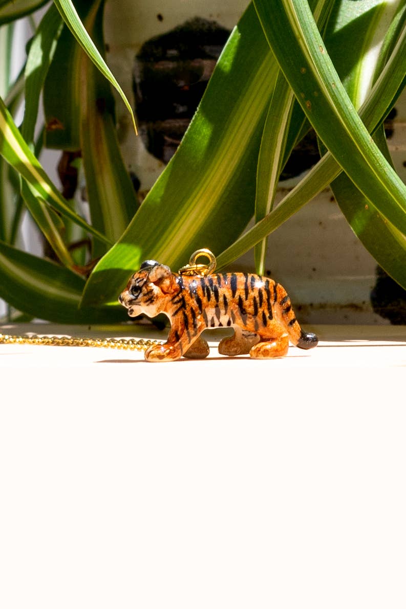 Tiny Tiger Necklace