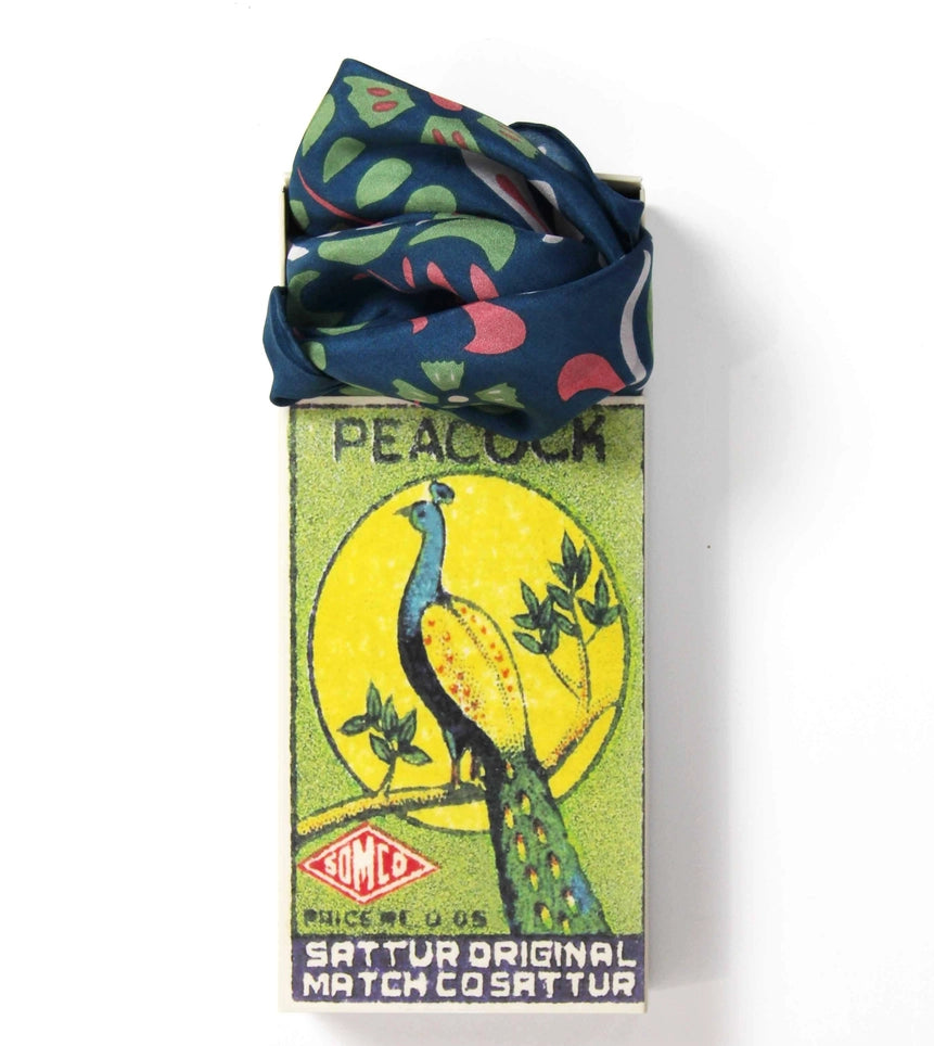 Mini Yulia Scarf - Marine