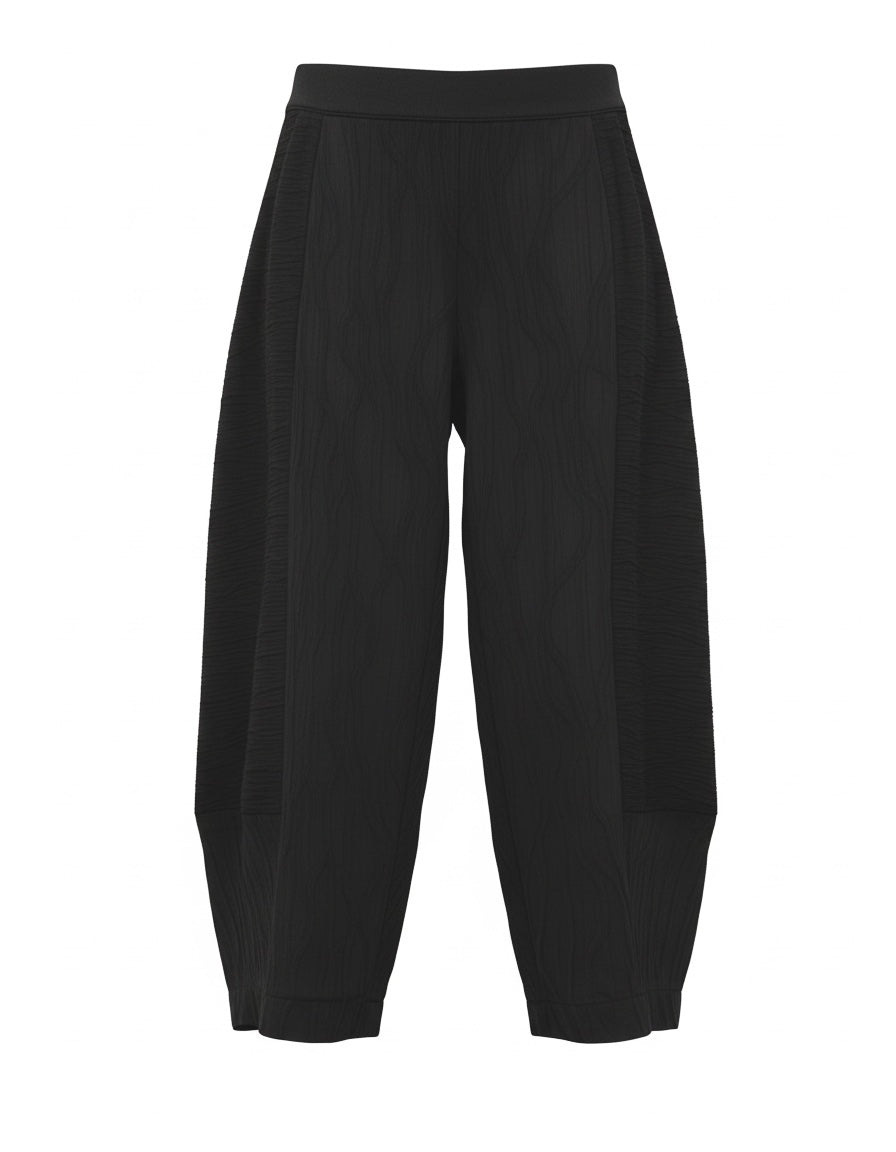 Black pants on a white background