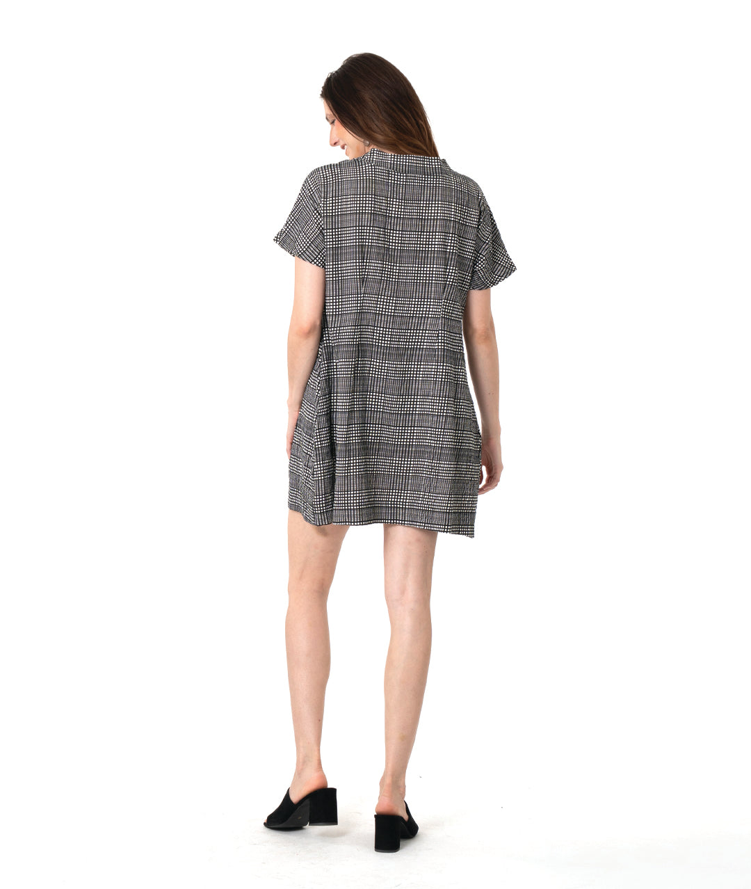 Kate Dress - Checkerboard Laguna