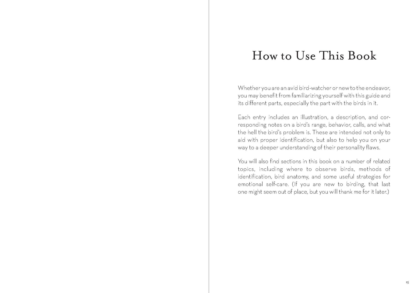 Dumb Birds Field Guide to the Worst Birds Ever Book