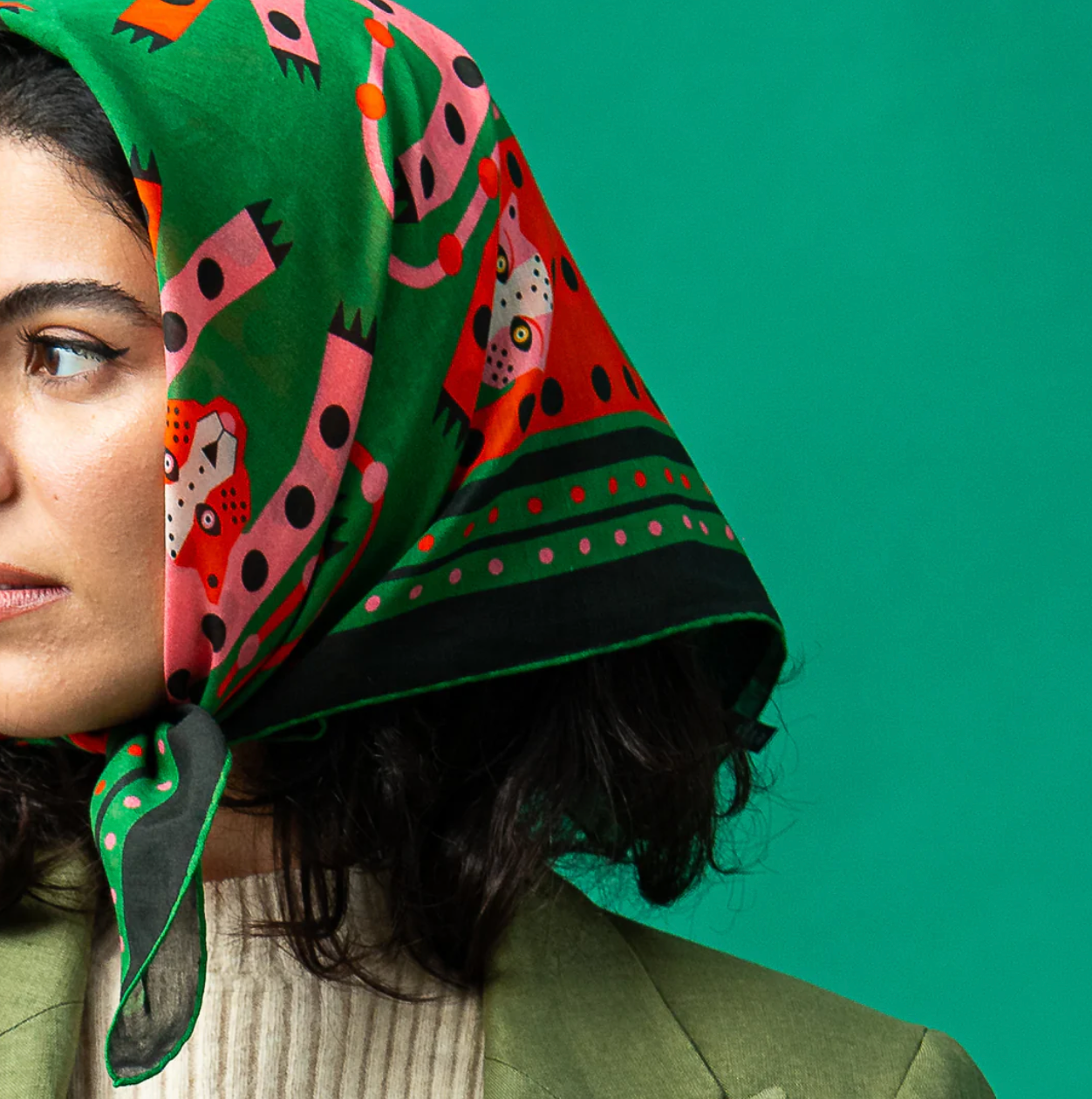 Whimsy Cheetah Bandana