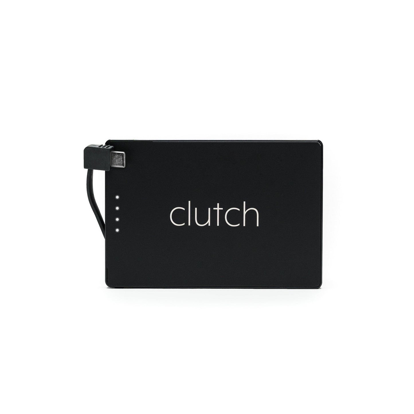 black portable charger