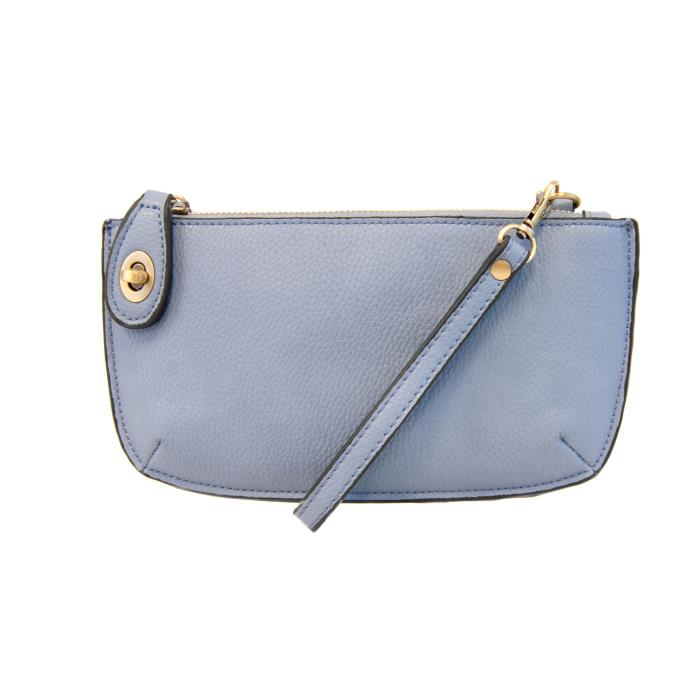 hydrangea color crossbody clutch