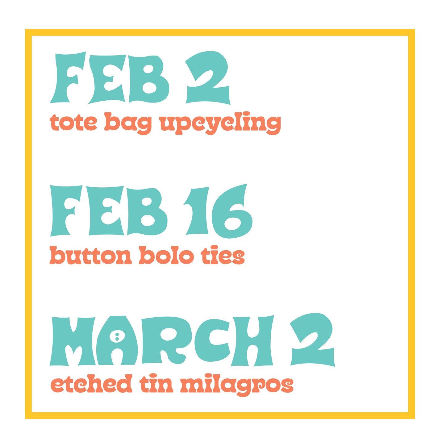 Maker Break Club - Feb 2 - Totes!