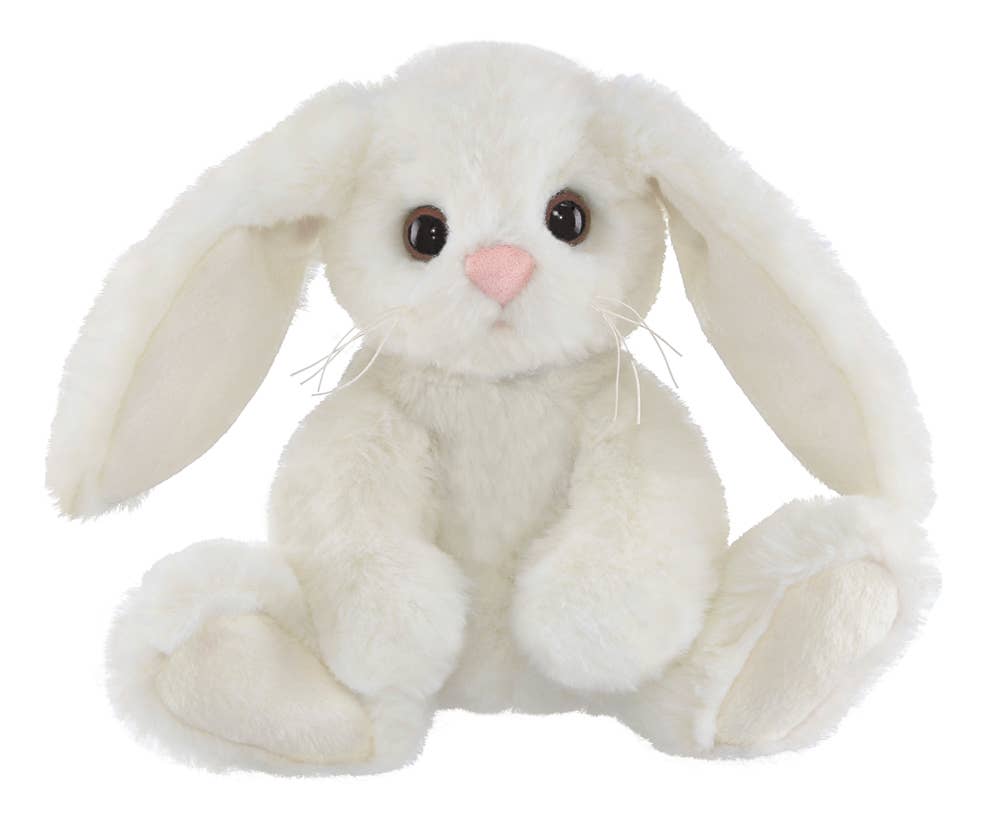 white bunny stuffed animal