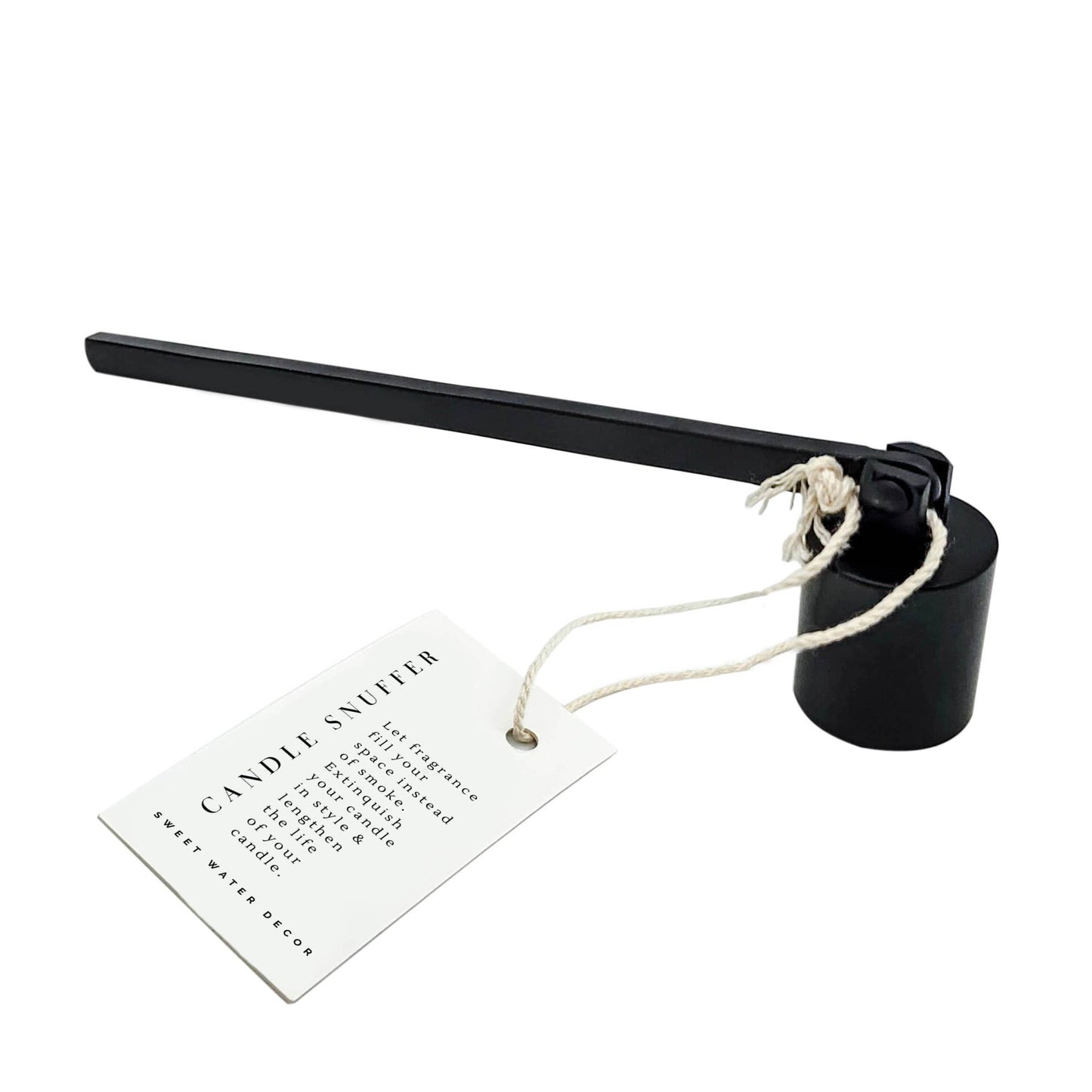 candle snuffer against a white backdrop