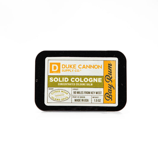 tin of duke cannon solid cologne