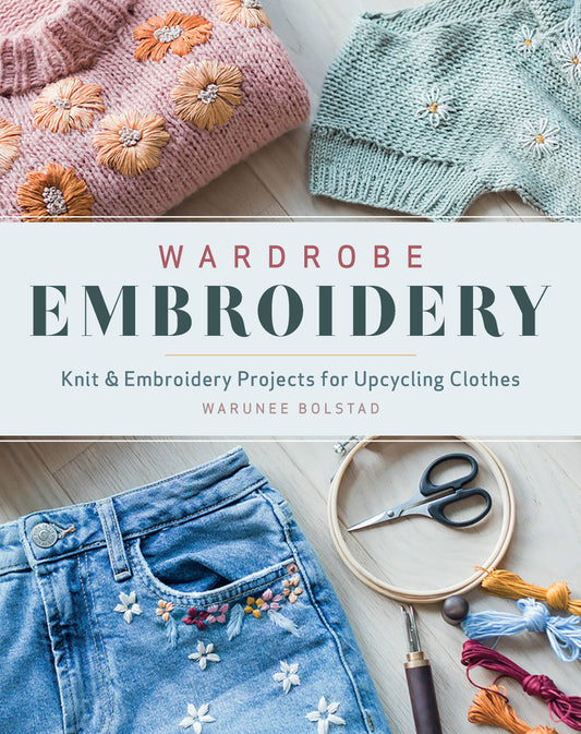book cover entitled "wardrobe embroidery"