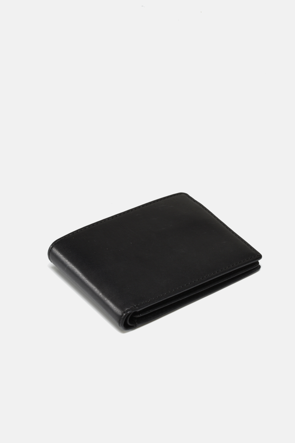 folded black wallet