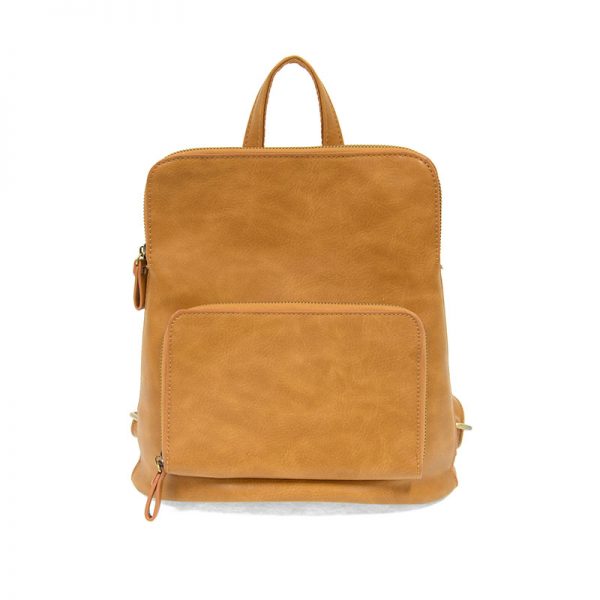 mustard colored backpack