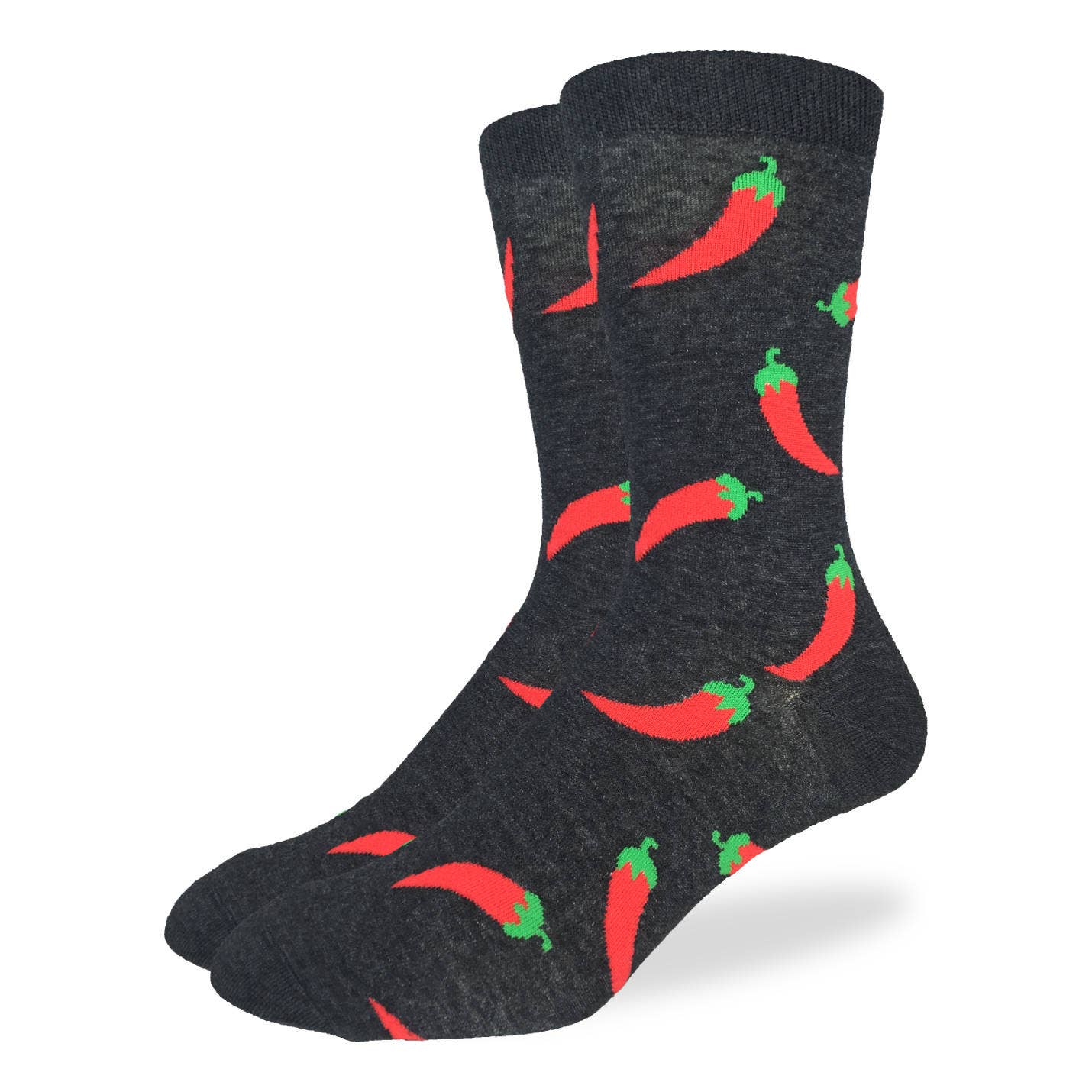 men's socks with chili pepper design