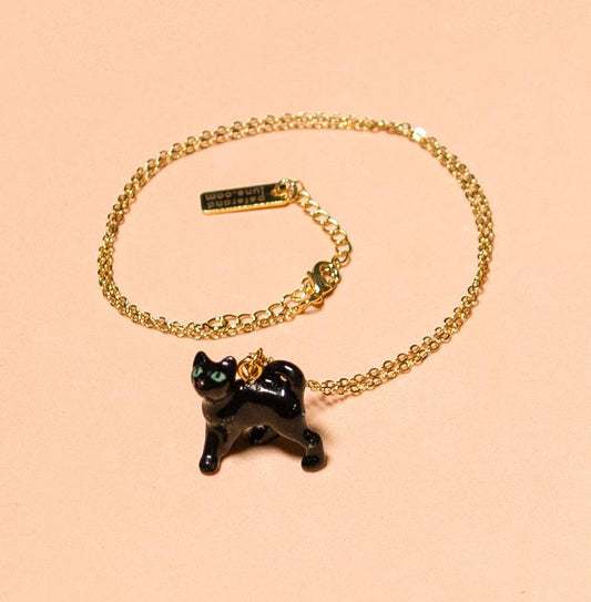 Tiny Norman Cat Necklace