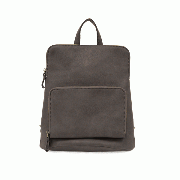charcoal grey backpack